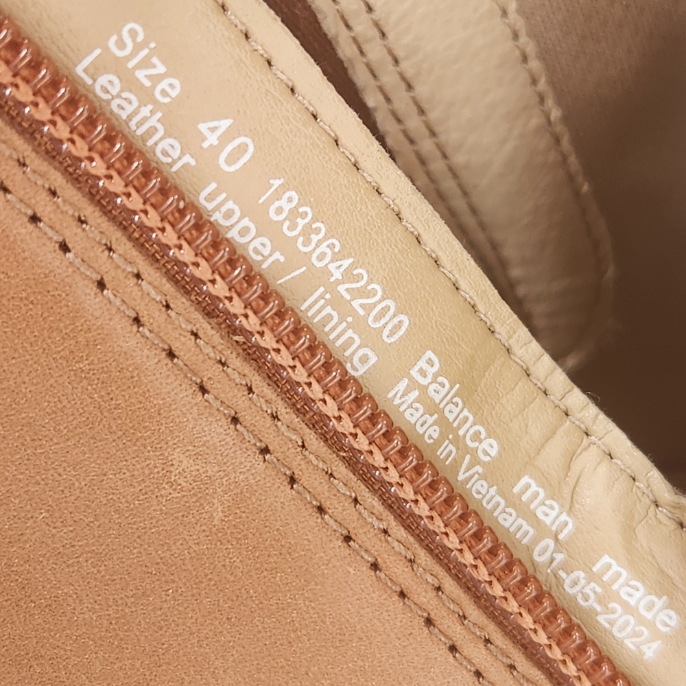 Dansko Ankle Boots 10 Tan Leather Shayna Clogs Scandinavian Boho Chunky New $190 - Picture 14 of 16